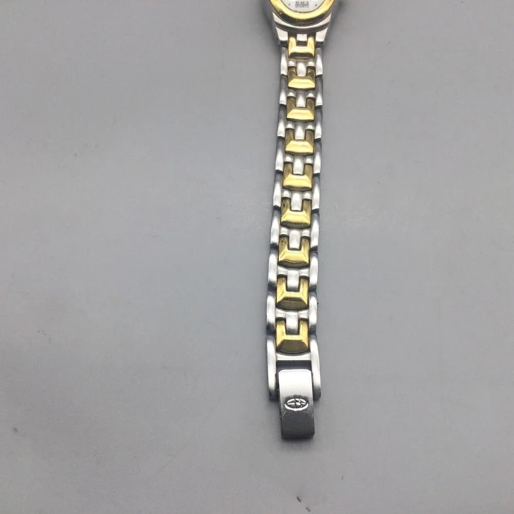 Berenger H.M.S Womens Watch 17mm Two Tone Stainless Steel New Battery 6.5